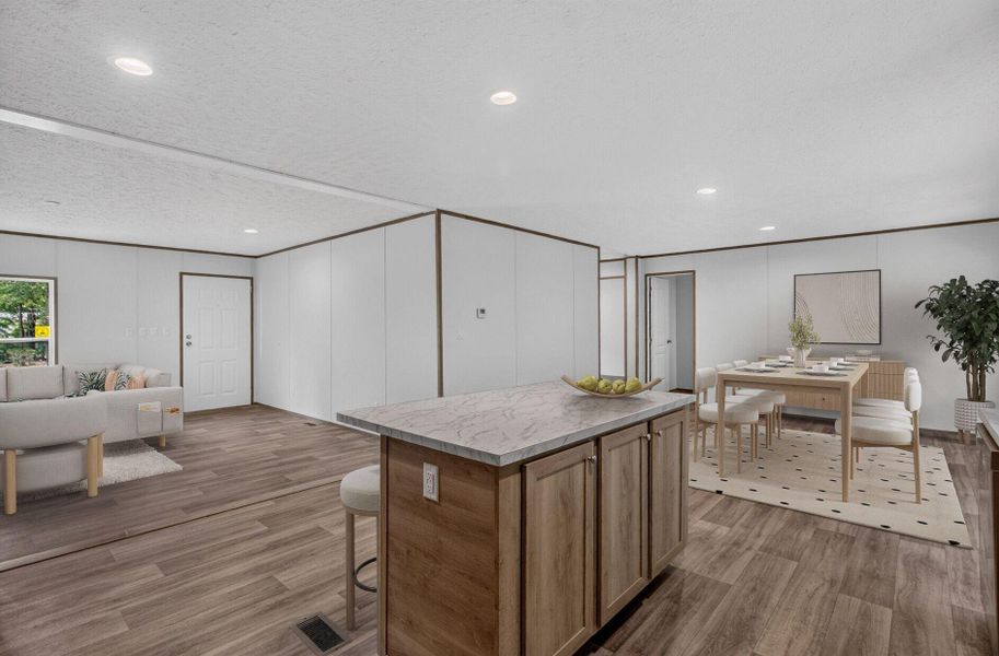 Furnished interior view inside a new home in , Walterboro (Image 16).