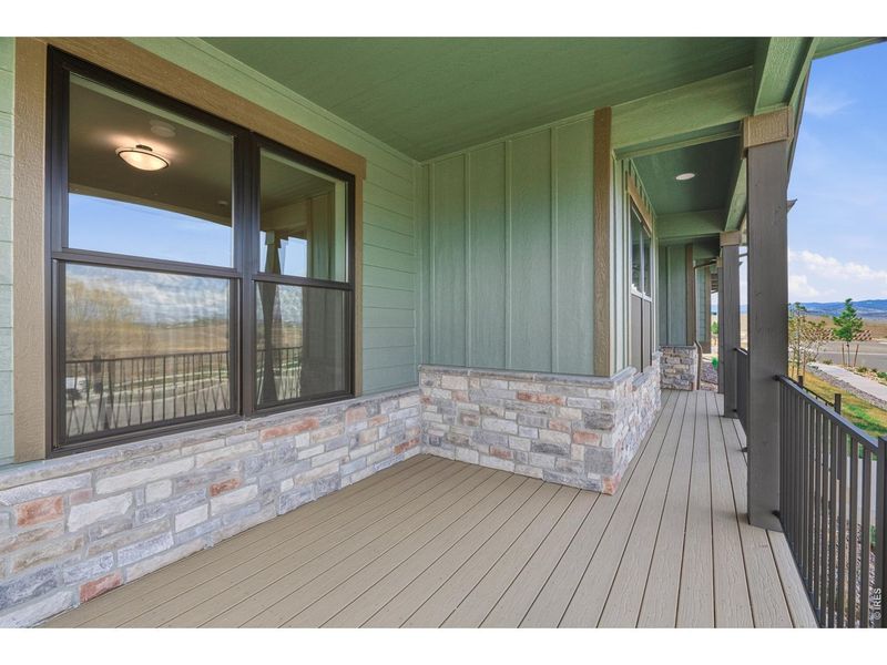 Exterior details and patio area of a home in , Berthoud (Image 4).