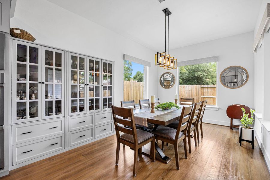 Furnished interior view inside a new home in , Montgomery (Image 12). Furnished interior view inside a new home in , Montgomery (Image 12).