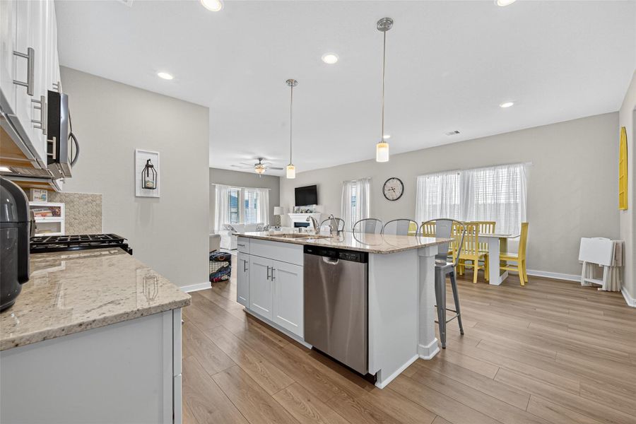 Furnished interior view inside a new home in Mavera, Conroe (Image 14). Furnished interior view inside a new home in Mavera, Conroe (Image 14).