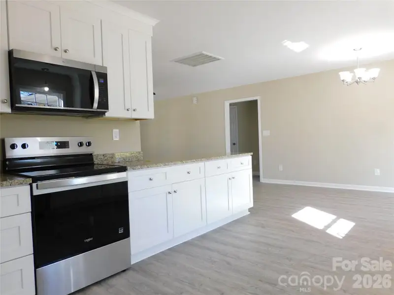 Furnished interior view inside a new home in , York (Image 3).