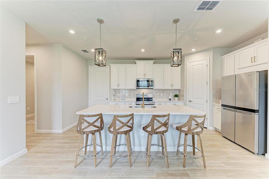 Furnished interior view inside a new home in Wellen Park, Venice (Image 14).