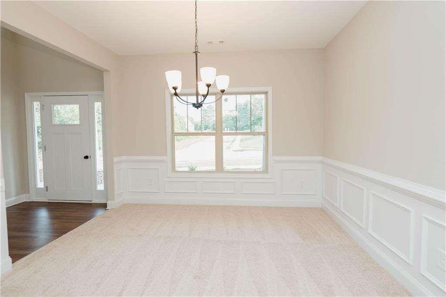 Spacious, unfurnished interior of a new home in , Douglasville (Image 11). Spacious, unfurnished interior of a new home in , Douglasville (Image 11).