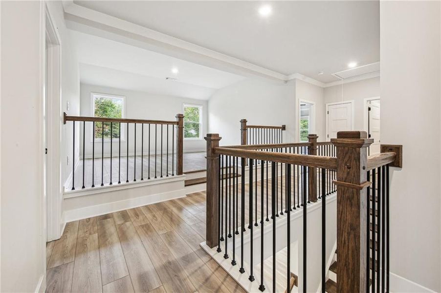 Spacious, unfurnished interior of a new home in Rosewood Lake Estates, Hoschton (Image 49).