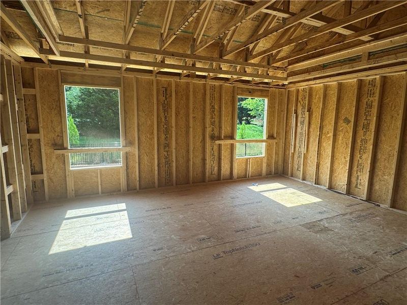 In-progress construction of a new home in Langston Reserve, Cartersville, GA (Image 18).