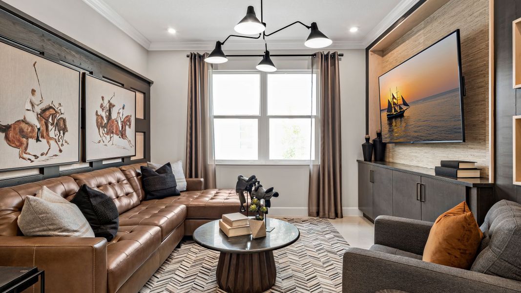 Representative furnished interior of a home built from the Morgan by Kolter Homes in Cresswind at Hammock Oaks, Lady Lake (Image 18). Representative furnished interior of a home built from the Morgan by Kolter Homes in Cresswind at Hammock Oaks, Lady Lake (Image 18).