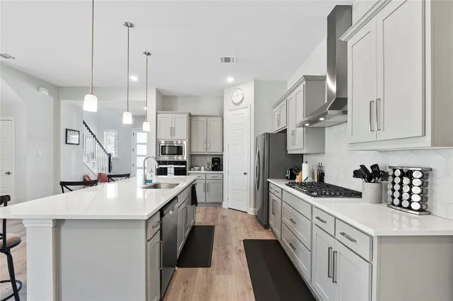 Furnished interior view inside a new home in Bayside, Rowlett (Image 8).