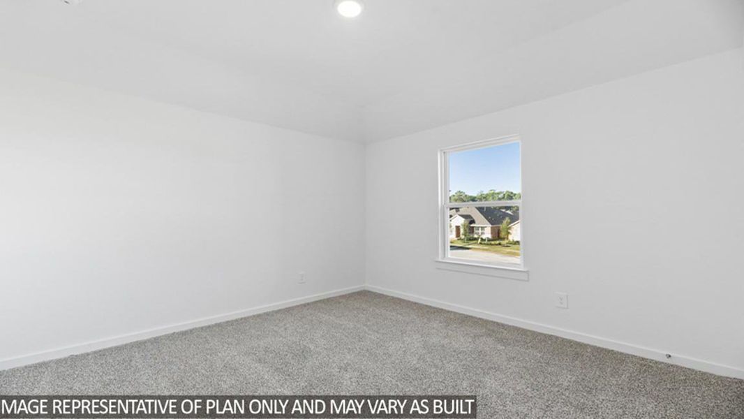 Spacious, unfurnished interior of a new home in Hills of Westlake, Conroe (Image 17).
