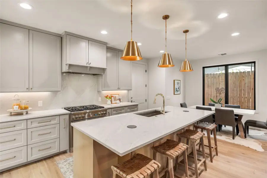 Furnished interior view inside a new home in , Austin (Image 11). Furnished interior view inside a new home in , Austin (Image 11).