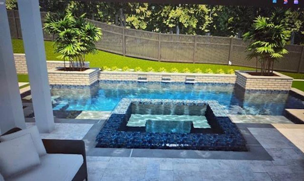Exterior details and patio area of a home in , Atlanta (Image 3).