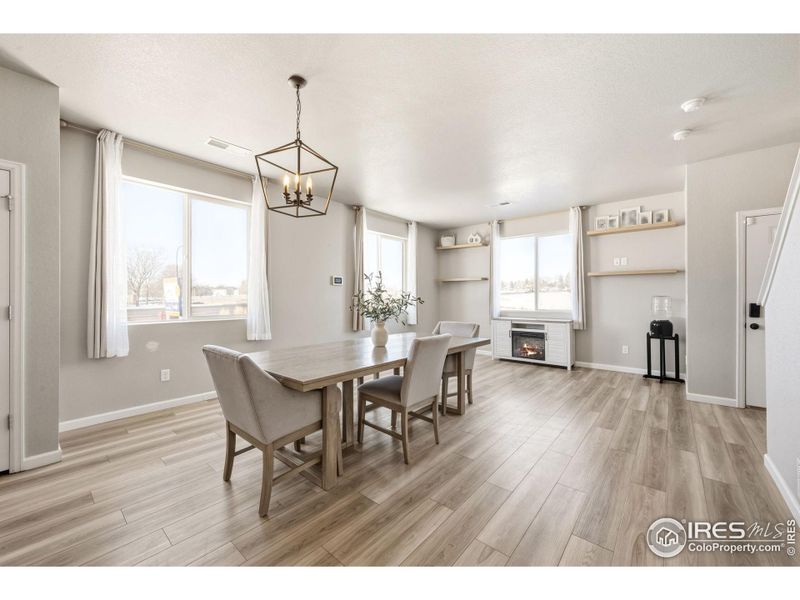 Furnished interior view inside a new home in , Johnstown (Image 8).
