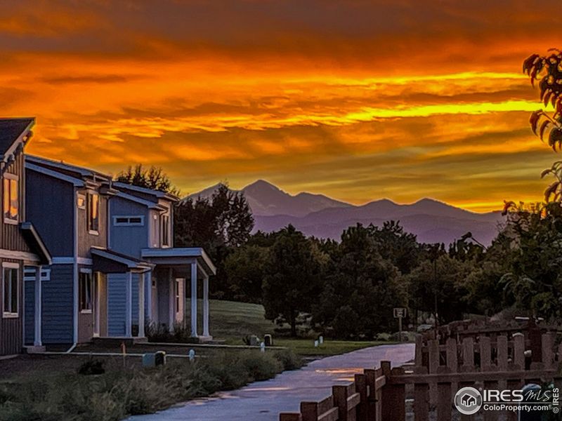 Front exterior of a new home in , Berthoud, CO, highlighting curb appeal (Image 2).