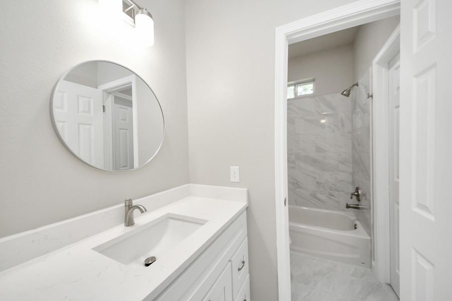 Furnished interior view inside a new home in , Houston (Image 5).