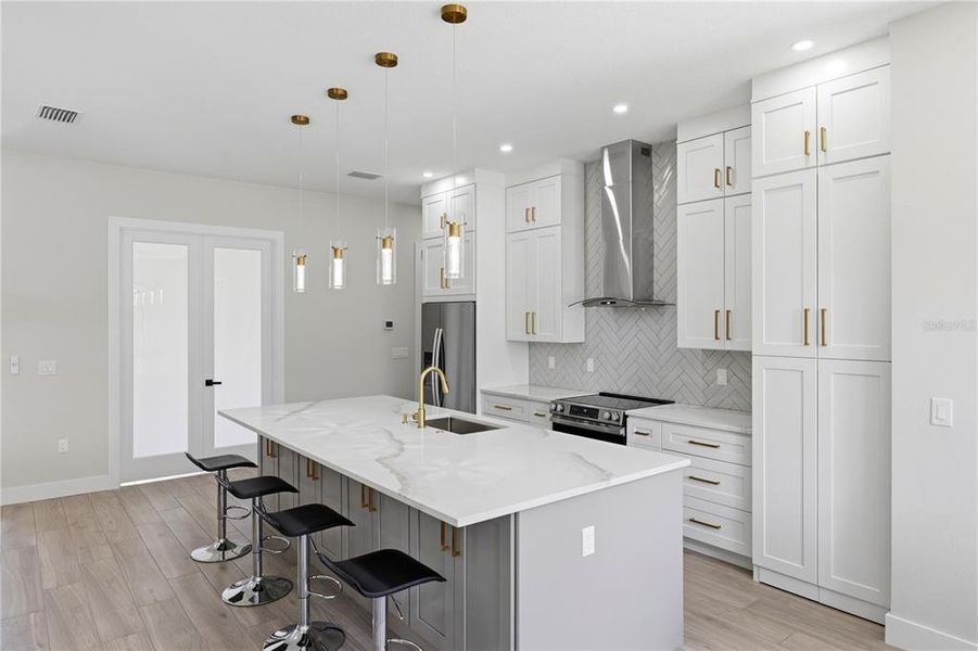 Furnished interior view inside a new home in , North Port (Image 47).