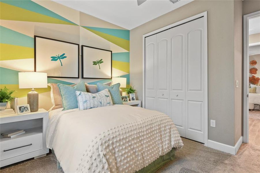 Furnished interior view inside a new home in Estates at Rivers Edge, Parrish (Image 9).