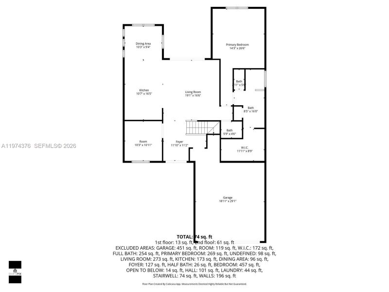 2D floor plan layout of this home in , Westlake, FL (Image 6). 2D floor plan layout of this home in , Westlake, FL (Image 6).