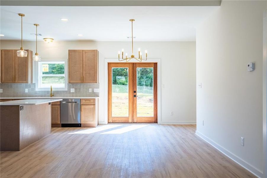 Furnished interior view inside a new home in , Cedartown (Image 10).