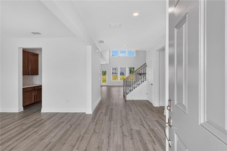 Spacious, unfurnished interior of a new home in Pickens Bluff, Hiram (Image 34). Spacious, unfurnished interior of a new home in Pickens Bluff, Hiram (Image 34).