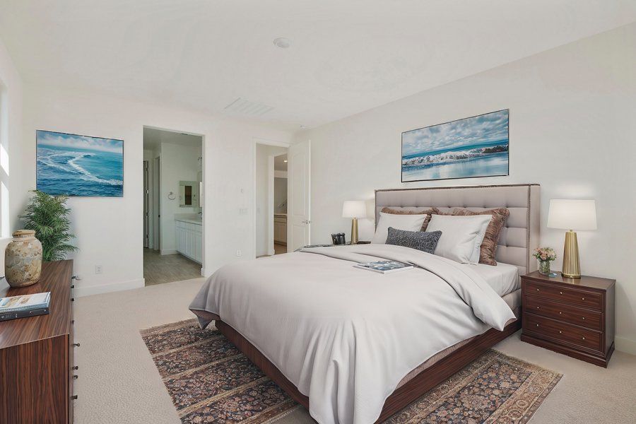 Furnished interior view inside a new home in Windrose V, Waddell (Image 6).