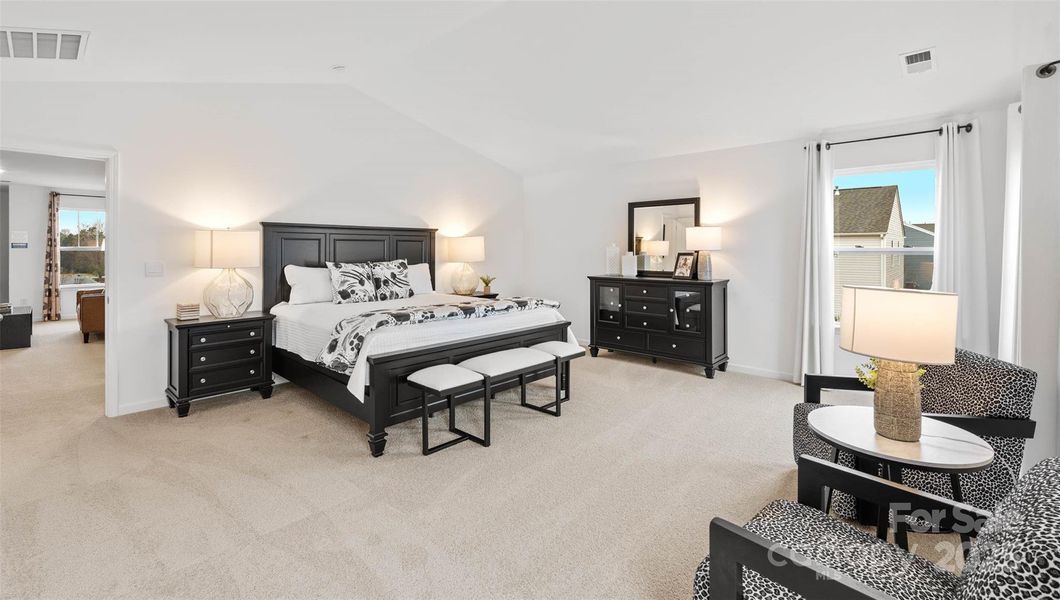 Furnished interior view inside a new home in Secrest Commons, Monroe (Image 14).