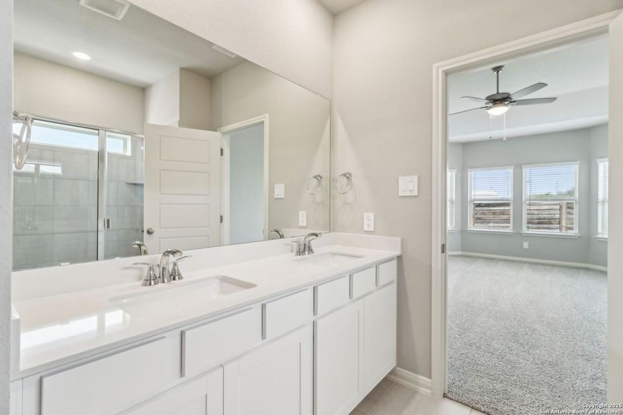 Furnished interior view inside a new home in Autry Pond, San Antonio (Image 7). Furnished interior view inside a new home in Autry Pond, San Antonio (Image 7).