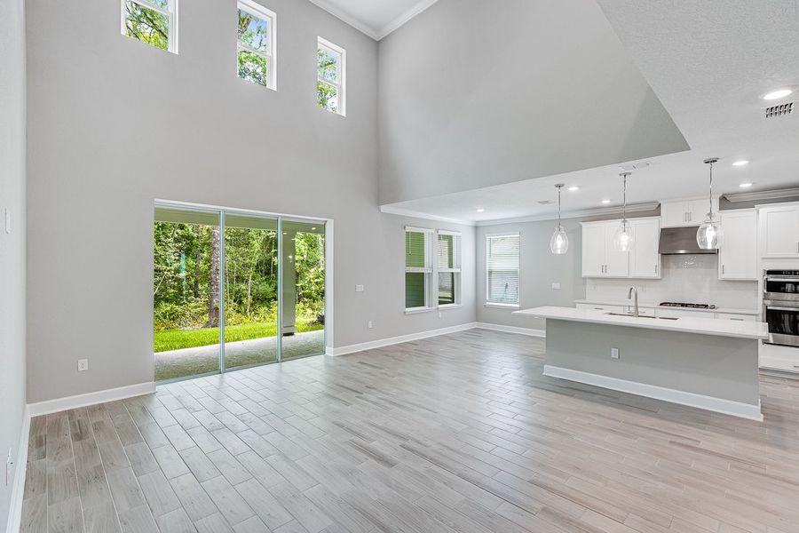 Spacious, unfurnished interior of a new home in Osprey Cove, St. Marys (Image 18). Spacious, unfurnished interior of a new home in Osprey Cove, St. Marys (Image 18).