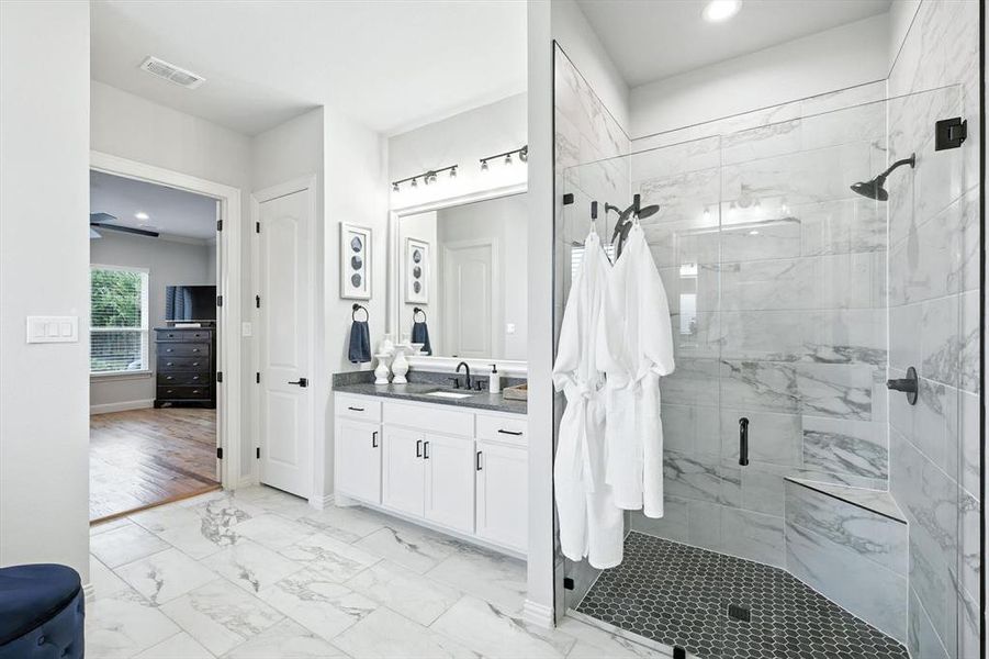 Furnished interior view inside a new home in , Justin (Image 15). Furnished interior view inside a new home in , Justin (Image 15).