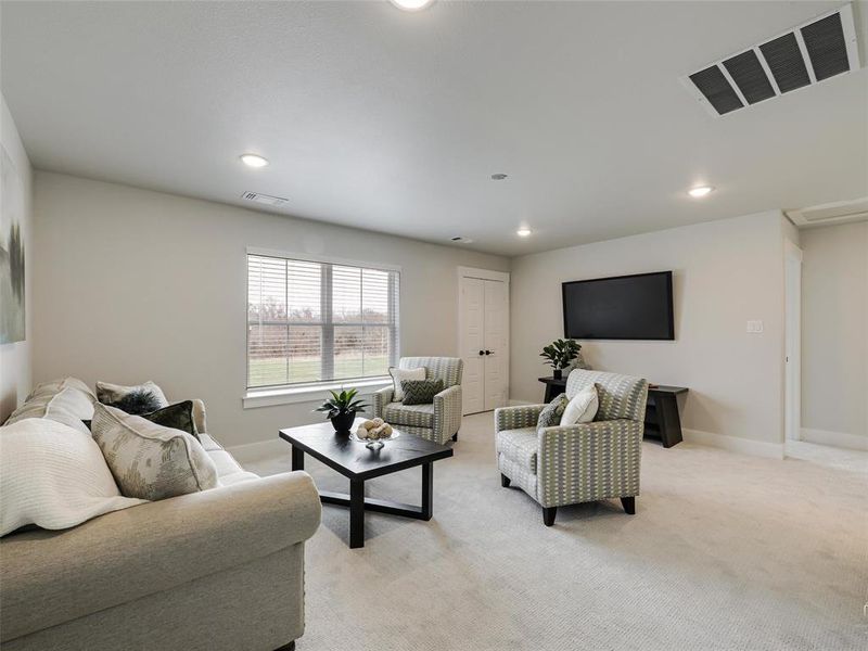 Furnished interior view inside a new home in , Sherman (Image 30).