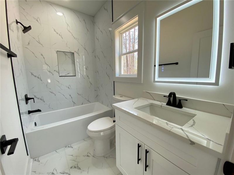 Furnished interior view inside a new home in , Snellville (Image 6).