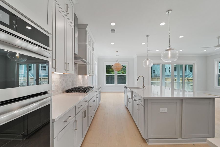 Furnished interior view inside a new home in , Johns Island (Image 11).