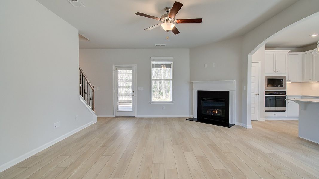 Furnished interior view inside a new home in Copperfield, Locust Grove (Image 15).