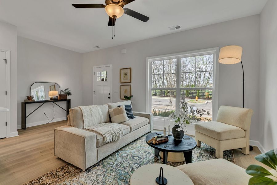 Furnished interior view inside a new home in Anderson Park, Hendersonville (Image 9).