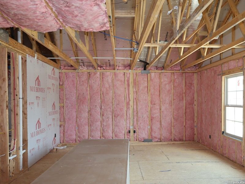 In-progress construction of a new home in Agave, San Antonio, TX (Image 40).