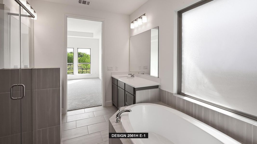 Furnished interior view inside a new home in Flora 50', Hutto (Image 14). Furnished interior view inside a new home in Flora 50', Hutto (Image 14).