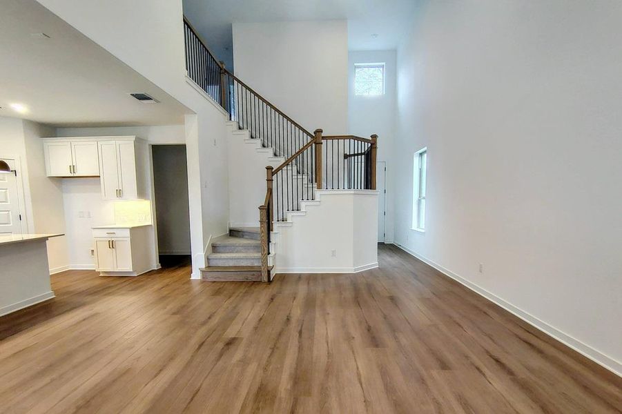 Spacious, unfurnished interior of a new home in Wolf Ranch, Georgetown (Image 14). Spacious, unfurnished interior of a new home in Wolf Ranch, Georgetown (Image 14).