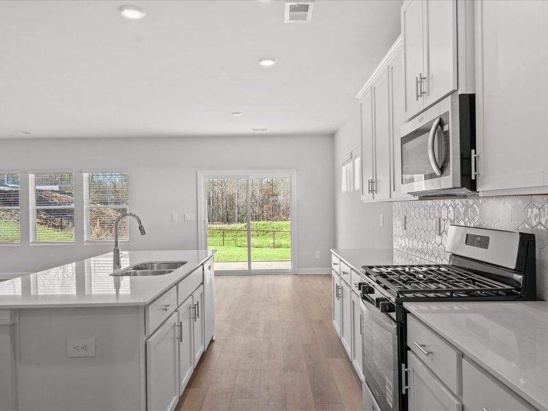 Furnished interior view inside a new home in Maxwell Commons, Easley (Image 6). Furnished interior view inside a new home in Maxwell Commons, Easley (Image 6).