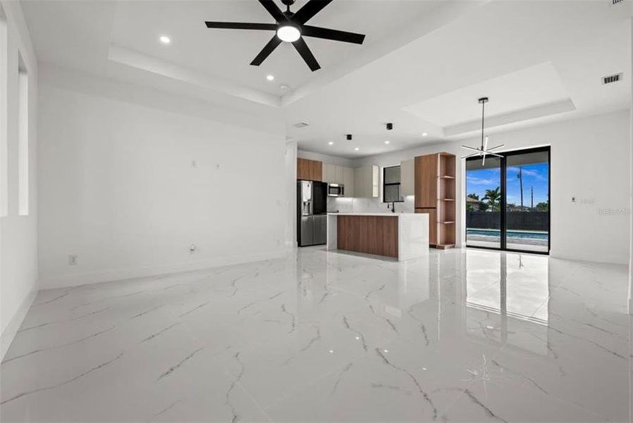 Spacious, unfurnished interior of a new home in , Cape Coral (Image 55). Spacious, unfurnished interior of a new home in , Cape Coral (Image 55).