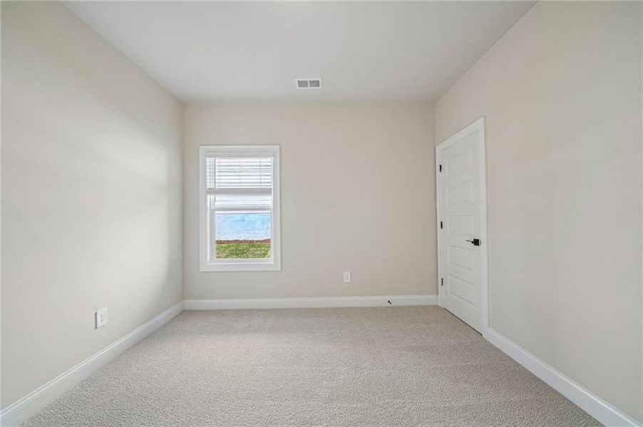 Spacious, unfurnished interior of a new home in Vines at Mill Creek - Legacy Series, Braselton (Image 24). Spacious, unfurnished interior of a new home in Vines at Mill Creek - Legacy Series, Braselton (Image 24).