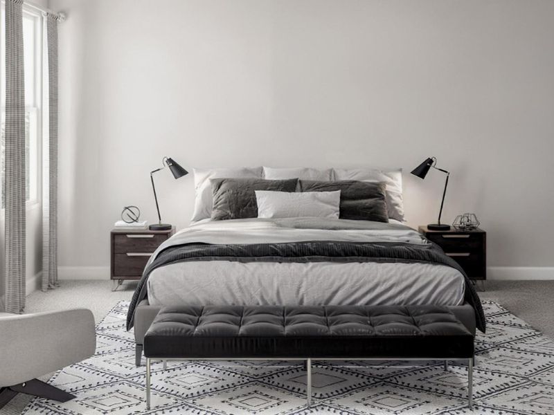 Furnished interior view inside a new home in Santa Fe, Cleveland (Image 9).