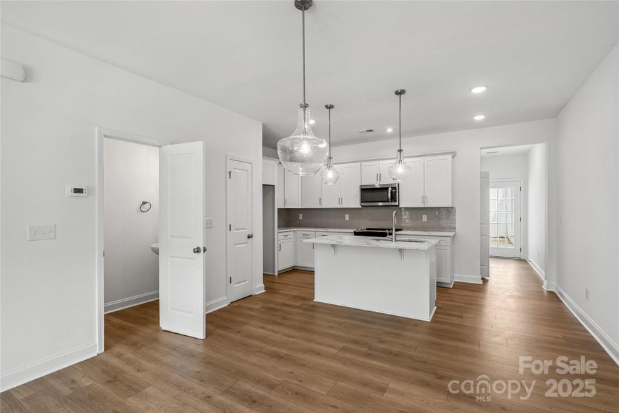 Furnished interior view inside a new home in , Asheville (Image 12).