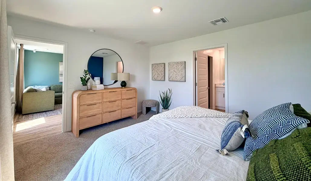 Furnished interior view inside a new home in Sorrel Ridge Estates, Tucson (Image 28).