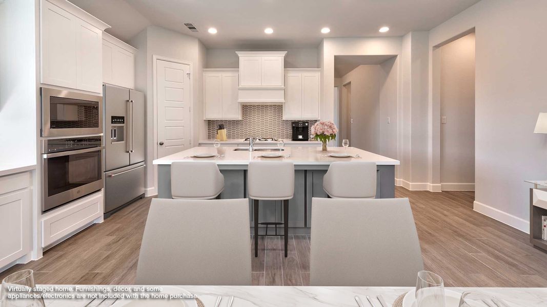 Furnished interior view inside a new home in Ventana, Fort Worth (Image 4). Furnished interior view inside a new home in Ventana, Fort Worth (Image 4).