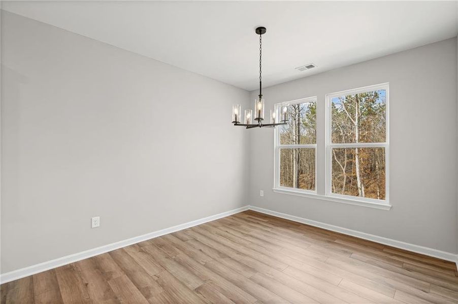 Spacious, unfurnished interior of a new home in The Reserve At Liberty Park, Braselton (Image 27).