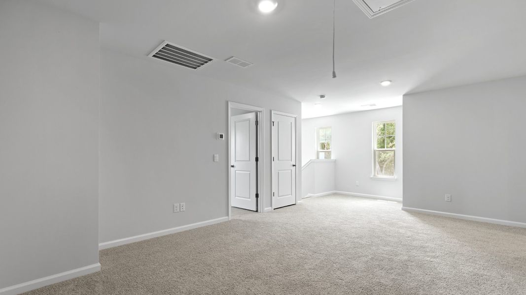 Representative unfurnished interior of a home built from the BELFORT by D.R. Horton in Founders Corner, Summerville (Image 23).
