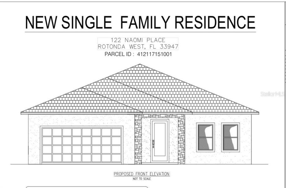 Exterior rendering of this home design in , Rotonda West, FL (Image 5).