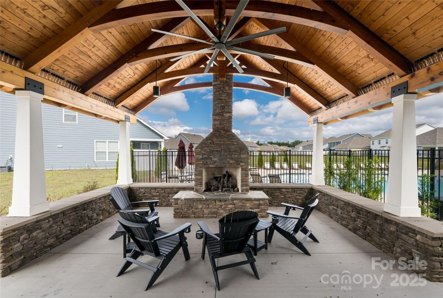 outdoor space clubhouse