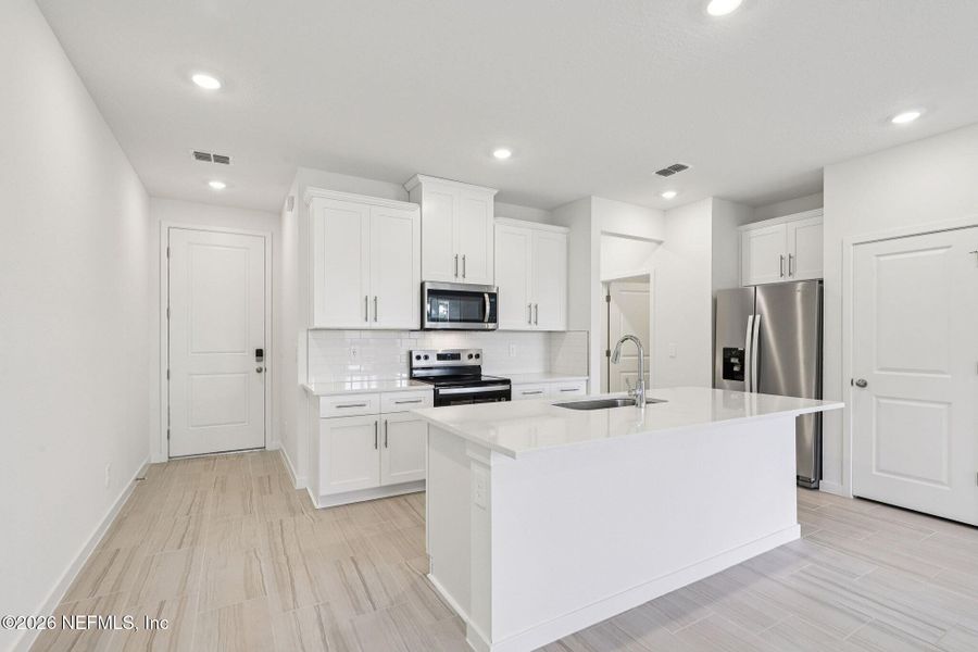 Furnished interior view inside a new home in , St. Augustine (Image 8).