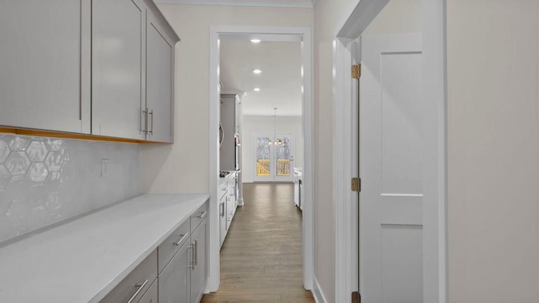 Furnished interior view inside a new home in Hemlock, Williamston (Image 5).