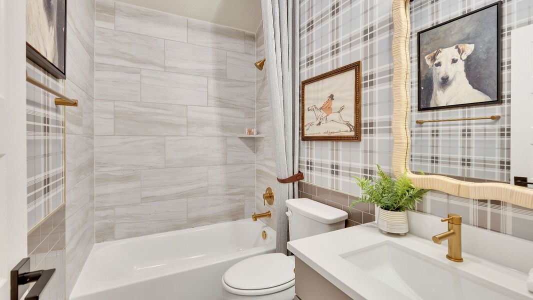 Mahogany Floor Plan - Representative Photo