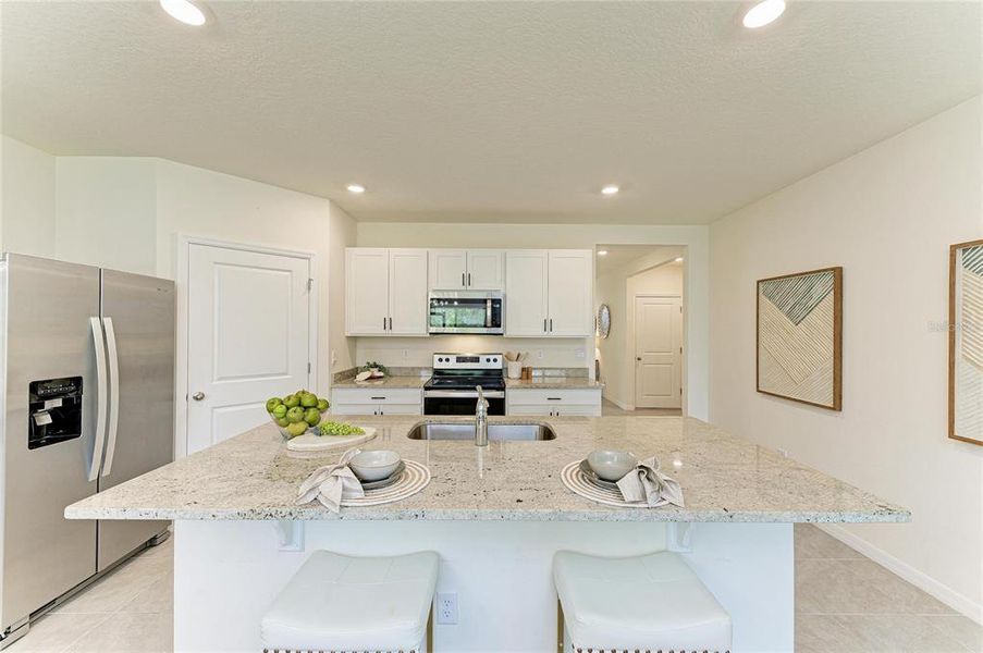 Furnished interior view inside a new home in Rye Crossing, Parrish (Image 14).